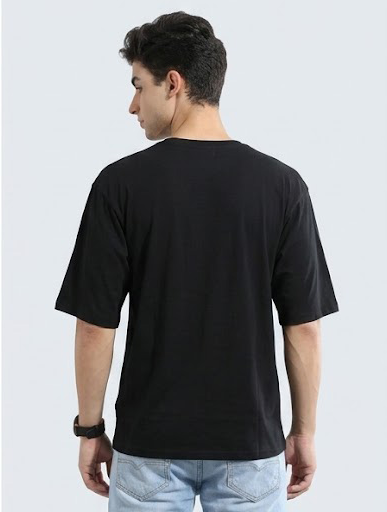 Oversized Streetwear Tee – 100% Cotton