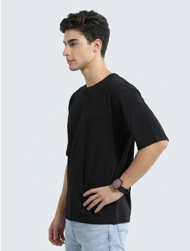 Oversized Streetwear Tee – 100% Cotton