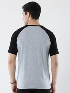 Men’s 100% Cotton Raglan Half Sleeve Top