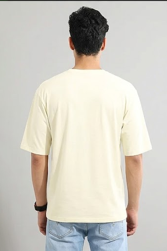 Oversized Streetwear Tee – 100% Cotton