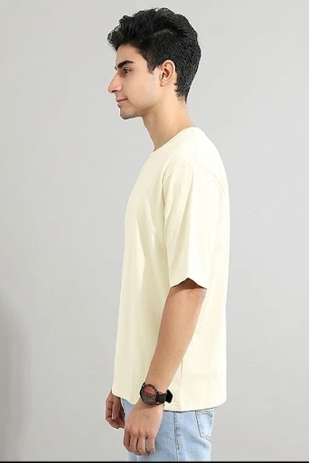 Oversized Streetwear Tee – 100% Cotton
