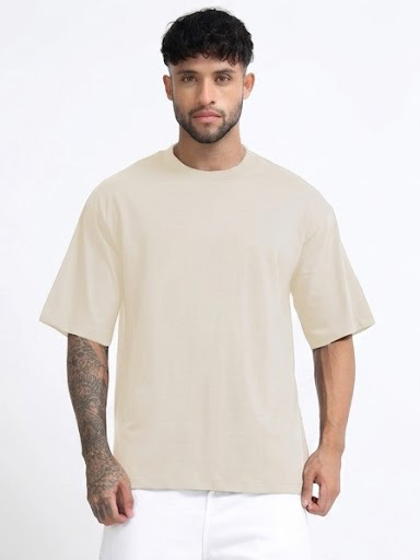 Heavy-Duty 100% Cotton Oversized T-Shirt