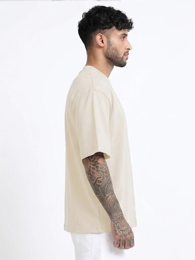Heavy-Duty 100% Cotton Oversized T-Shirt