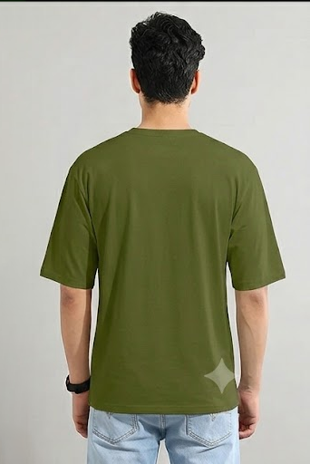 Oversized Streetwear Tee – 100% Cotton