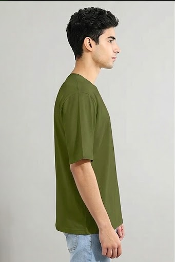 Oversized Streetwear Tee – 100% Cotton