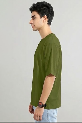 Oversized Streetwear Tee – 100% Cotton