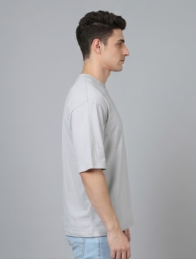 Oversized Streetwear Tee – 100% Cotton