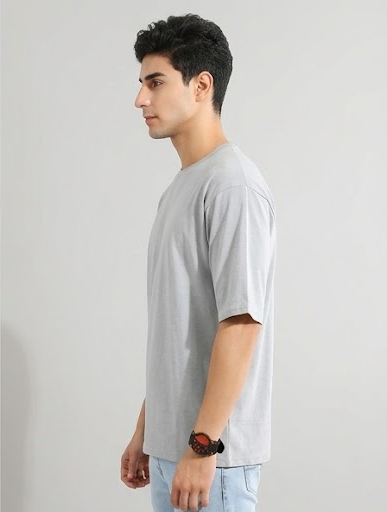 Oversized Streetwear Tee – 100% Cotton