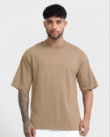 Heavy-Duty 100% Cotton Oversized T-Shirt