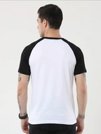 Men’s 100% Cotton Raglan Half Sleeve Top