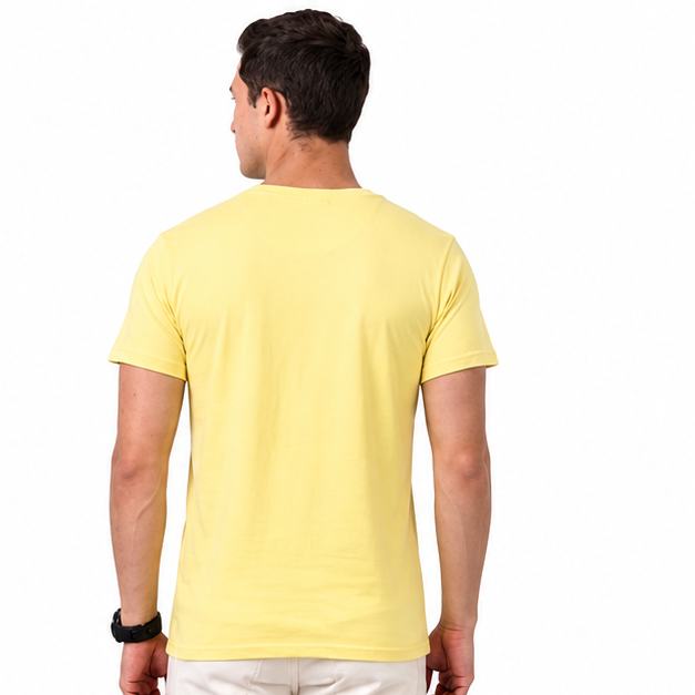 Platinum 180 Super Delicate Cotton Unisex Round Neck Short Sleeve Tee