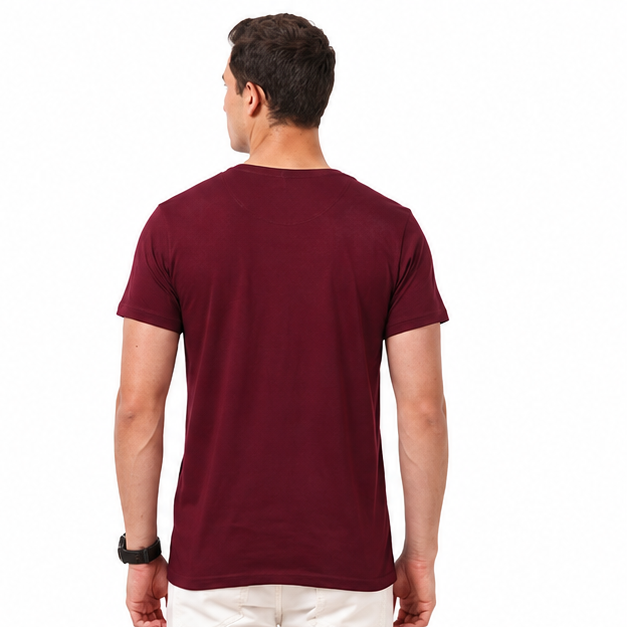 Platinum 180 Super Delicate Cotton Unisex Round Neck Short Sleeve Tee