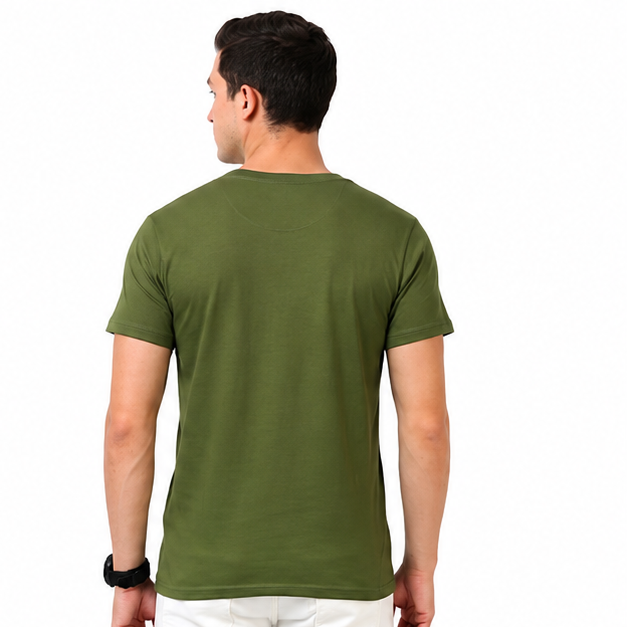Platinum 180 Super Delicate Cotton Unisex Round Neck Short Sleeve Tee
