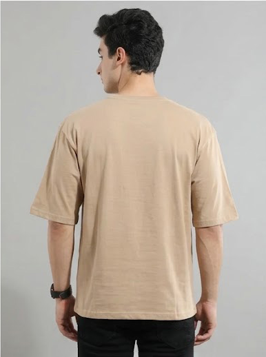 Basics Oversized Tee – Pure Cotton, Relaxed Fit