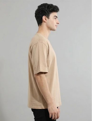 Basics Oversized Tee – Pure Cotton, Relaxed Fit