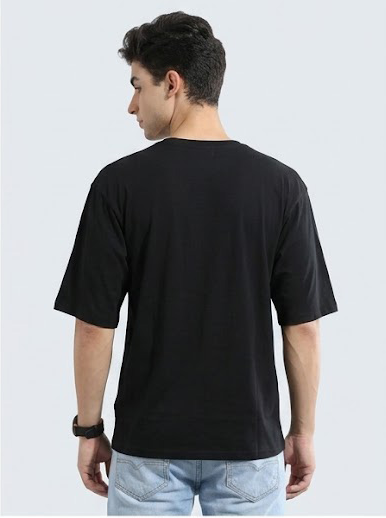 Basics Oversized Tee – Pure Cotton, Relaxed Fit