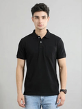 Executive Cotton Unisex Pocket Polo Short Sleeve Tee