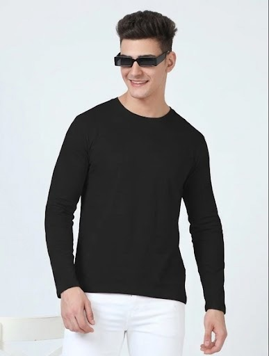 100% Cotton Full Sleeve Tee – Platinum Range