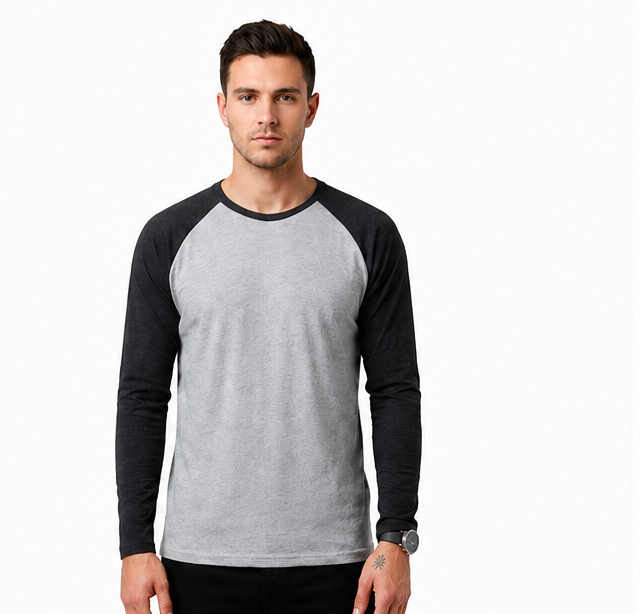 Raglan Fullsleeve Round Neck T-shirt
