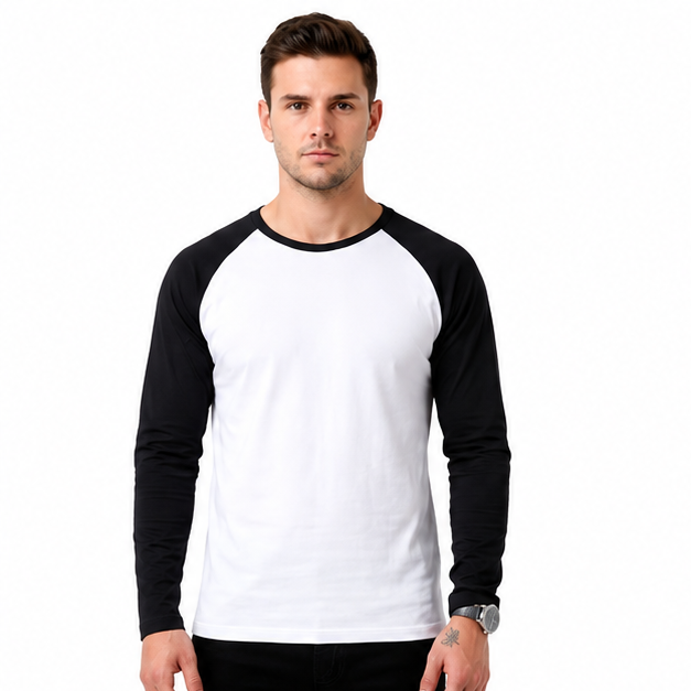 Raglan Fullsleeve Round Neck T-shirt