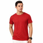Platinum 180 Super Delicate Cotton Unisex Round Neck Short Sleeve Tee