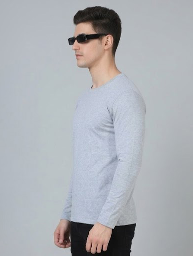 100% Cotton Full Sleeve Tee – Platinum Range