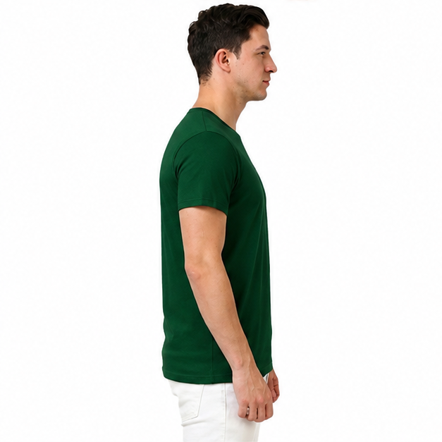 Platinum 180 Super Delicate Cotton Unisex Round Neck Short Sleeve Tee