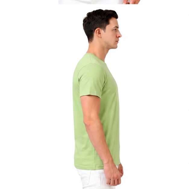 Platinum 180 Super Delicate Cotton Unisex Round Neck Short Sleeve Tee