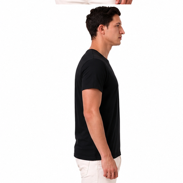 Platinum 180 Super Delicate Cotton Unisex Round Neck Short Sleeve Tee