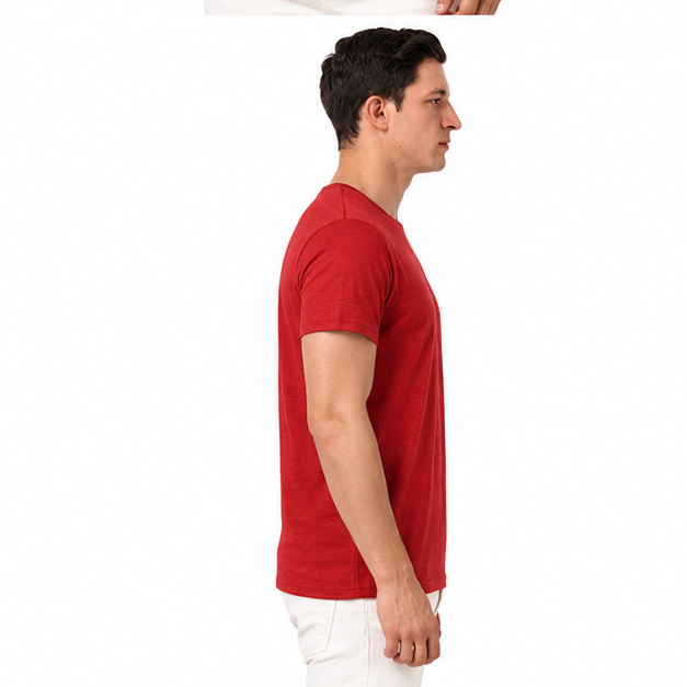 Platinum 180 Super Delicate Cotton Unisex Round Neck Short Sleeve Tee
