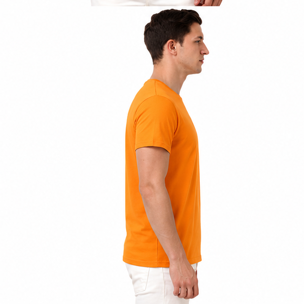 Platinum 180 Super Delicate Cotton Unisex Round Neck Short Sleeve Tee