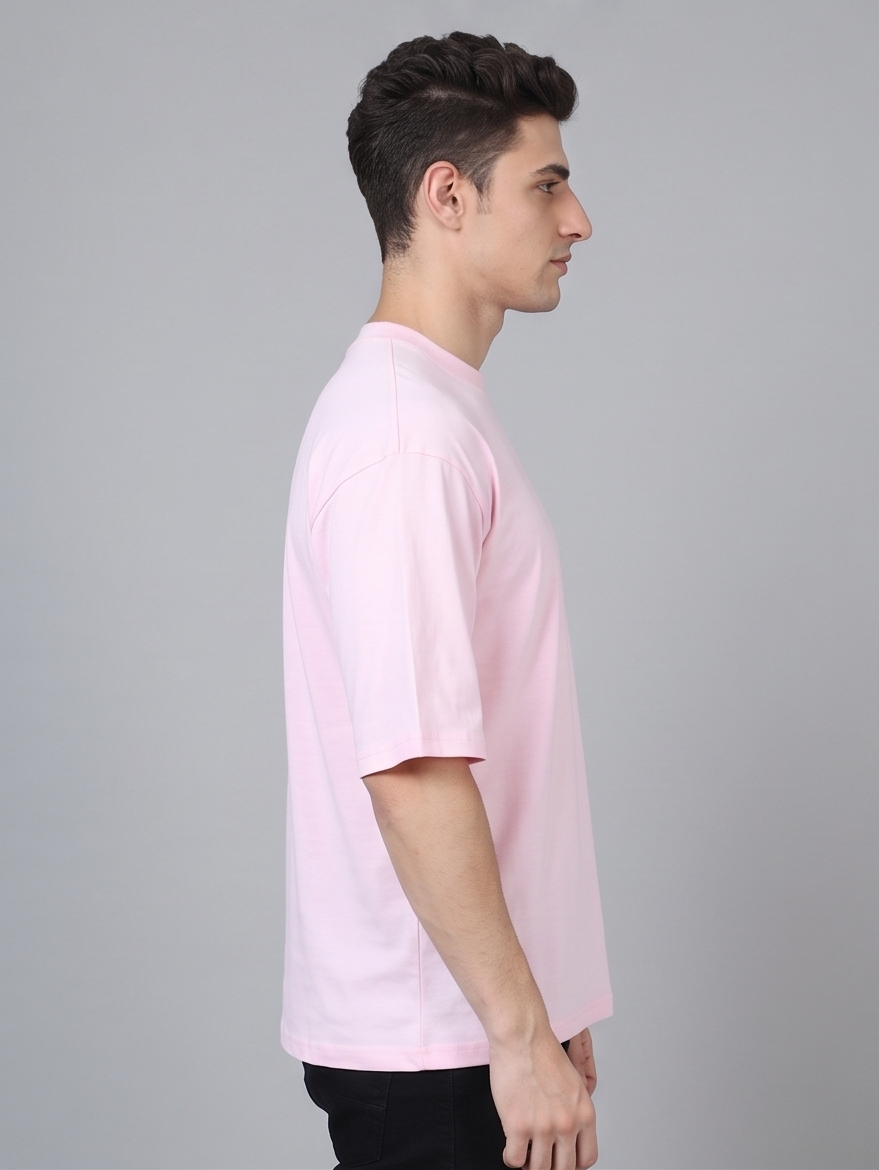 Basics Oversized Tee – Pure Cotton, Relaxed Fit