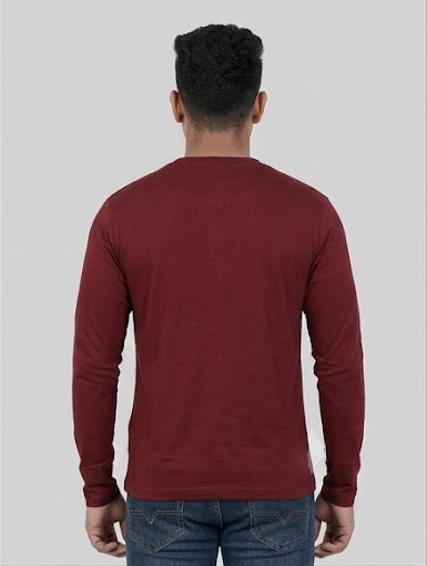 100% Cotton Full Sleeve Tee – Platinum Range