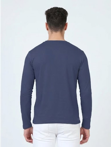 100% Cotton Full Sleeve Tee – Platinum Range