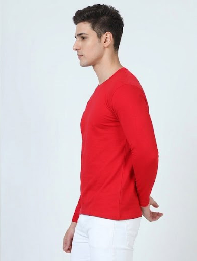 100% Cotton Full Sleeve Tee – Platinum Range