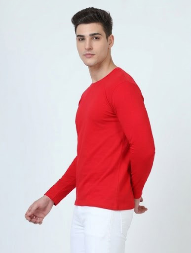 100% Cotton Full Sleeve Tee – Platinum Range