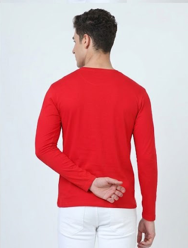 100% Cotton Full Sleeve Tee – Platinum Range