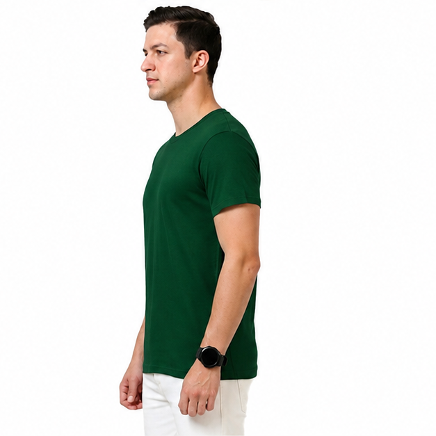 Platinum 180 Super Delicate Cotton Unisex Round Neck Short Sleeve Tee