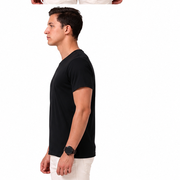 Platinum 180 Super Delicate Cotton Unisex Round Neck Short Sleeve Tee