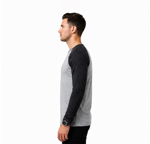 Raglan Fullsleeve Round Neck T-shirt