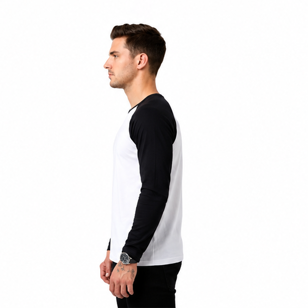 Raglan Fullsleeve Round Neck T-shirt