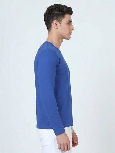 100% Cotton Full Sleeve Tee – Platinum Range