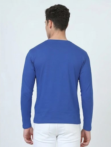 100% Cotton Full Sleeve Tee – Platinum Range