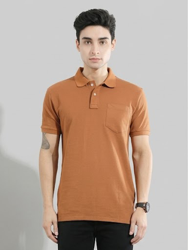 Executive Cotton Unisex Pocket Polo Short Sleeve Tee