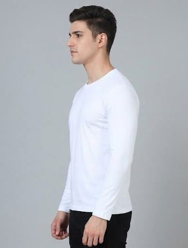 100% Cotton Full Sleeve Tee – Platinum Range